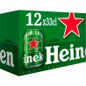 Cerveza Heineken Lager pack de 12 latas de 33 cl.