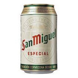 Cerveza San Miguel especial Lager - lata 33cl