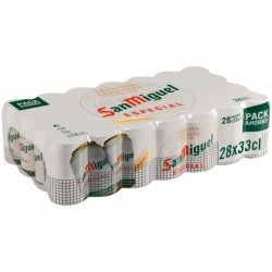 Cerveza San Miguel especial Lager - Pack 28 latas