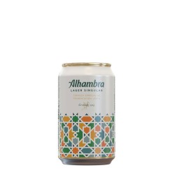 Cerveza Alhambra Lager Singular - lata 33cl