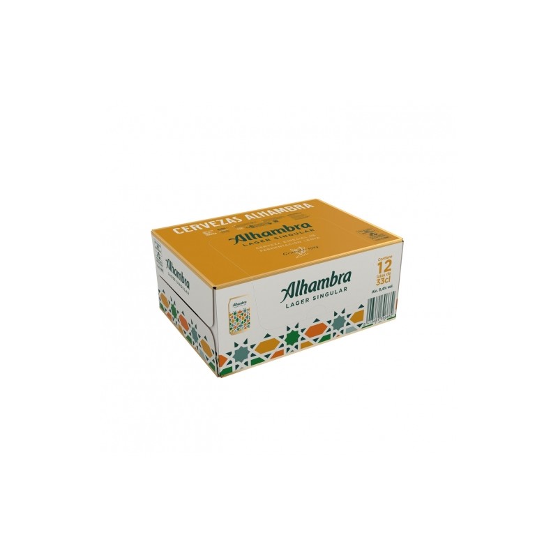 Alhambra Lager Singular - 12 33cl can pack